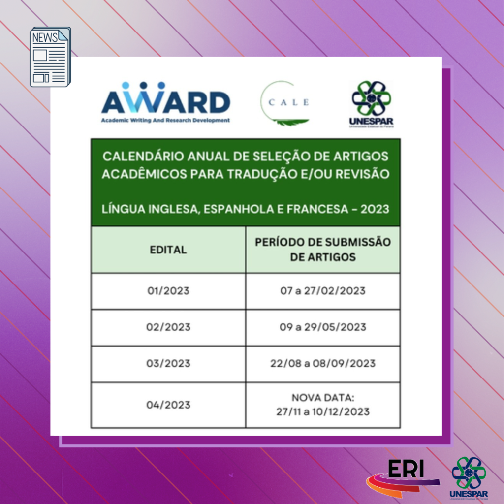 Atualização do calendário de seleção de artigos acadêmicos para tradução eou revisão do programa AWARD - CALE.png