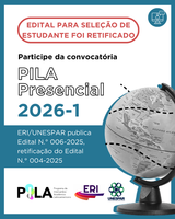 ERI/UNESPAR publica Edital N.° 006-2025 - Retificação do Edital N.° 004-2025 de Seleção de Estudante para o PILA Presencial 2026-1