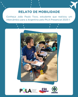 Estudante da UNESPAR que participou do PILA Presencial compartilha sua experiência de intercâmbio