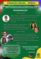 Evento Conexão Brasil-África no dia 10/outubro