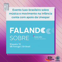 Evento luso-brasileiro sobre música e movimento na infância acontecerá dia 18 de janeiro, com apoio da Unespar