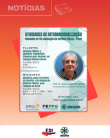 PPGHP recebe professor Jesús Izquierdo Martín para palestra e minicurso em Campo Mourão