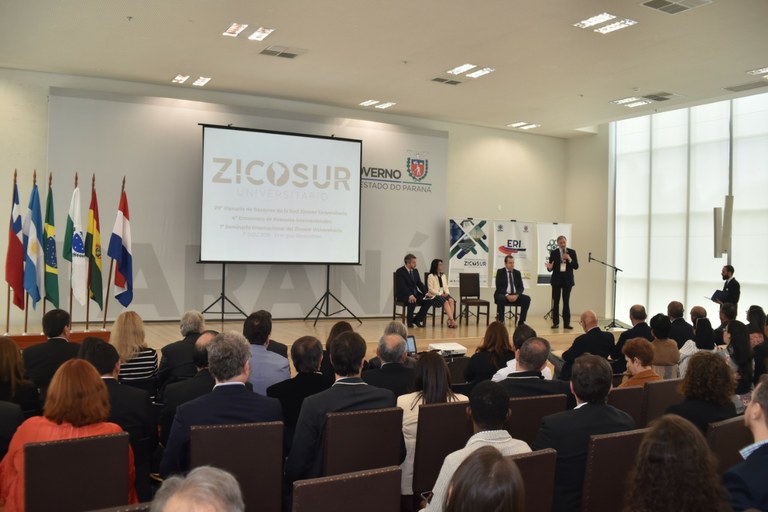 Dr. Mariano Pacher, Presidente da Rede Zicosur Universitário