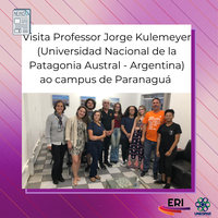 Visita do Professor Jorge Kulemeyer ao Campus de Paranaguá