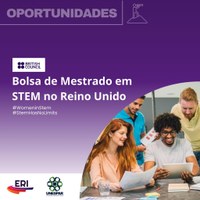 Inscrições abertas para bolsa de mestrado Women in STEM 2025-2026 no Reino Unido