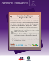 CAPES  abre inscrições para intercâmbio através do programa “Caminhos Amefricanos”