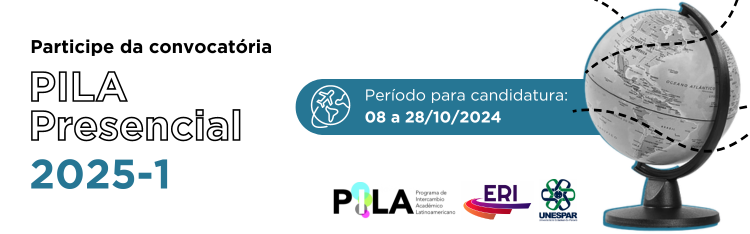 PILA Presencial 2025-1: Oportunidade de intercâmbio na Argentina para estudantes de graduação da Unespar