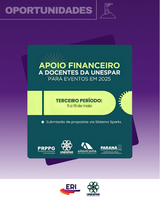 PRPPG abre 3º período de solicitações de apoio financeiro a eventos para docentes da Unespar